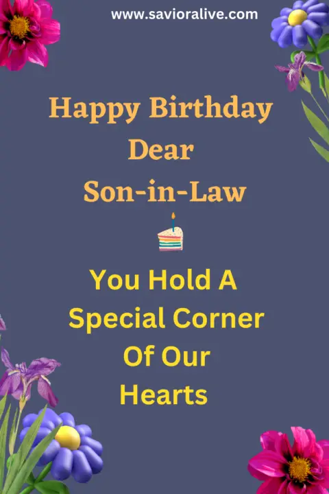 60 Biblical Birthday Wishes For Son In Law