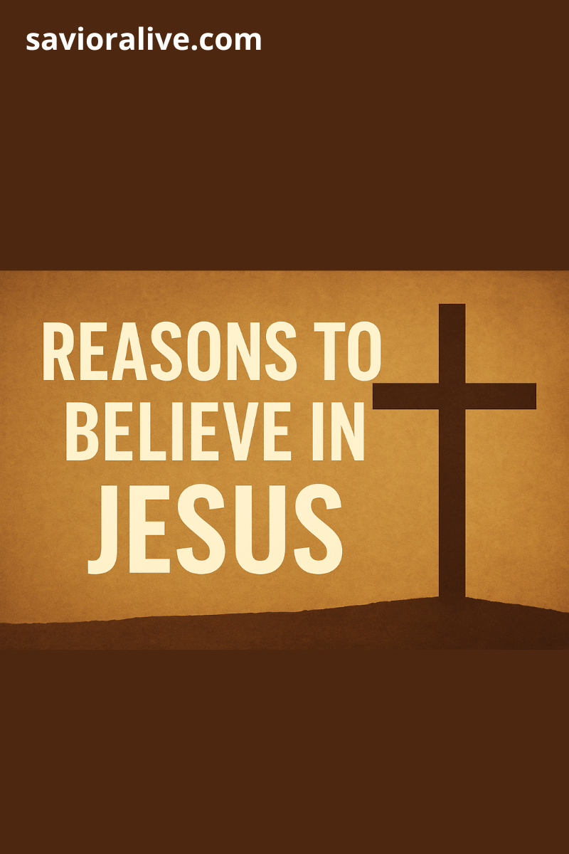 reasonstobelieveinjesus